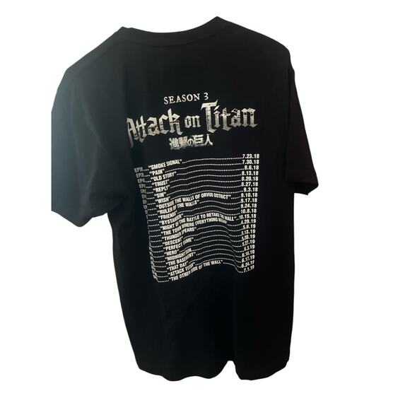 Ripple Junction Anime Attack on Titan Season 3 Large New Shirt - Picture 4 of 6